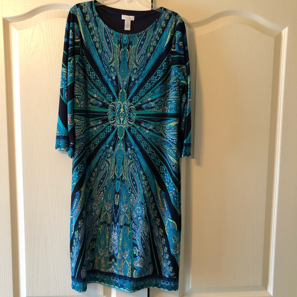 CHICO’s Size 1 Pullover Dress